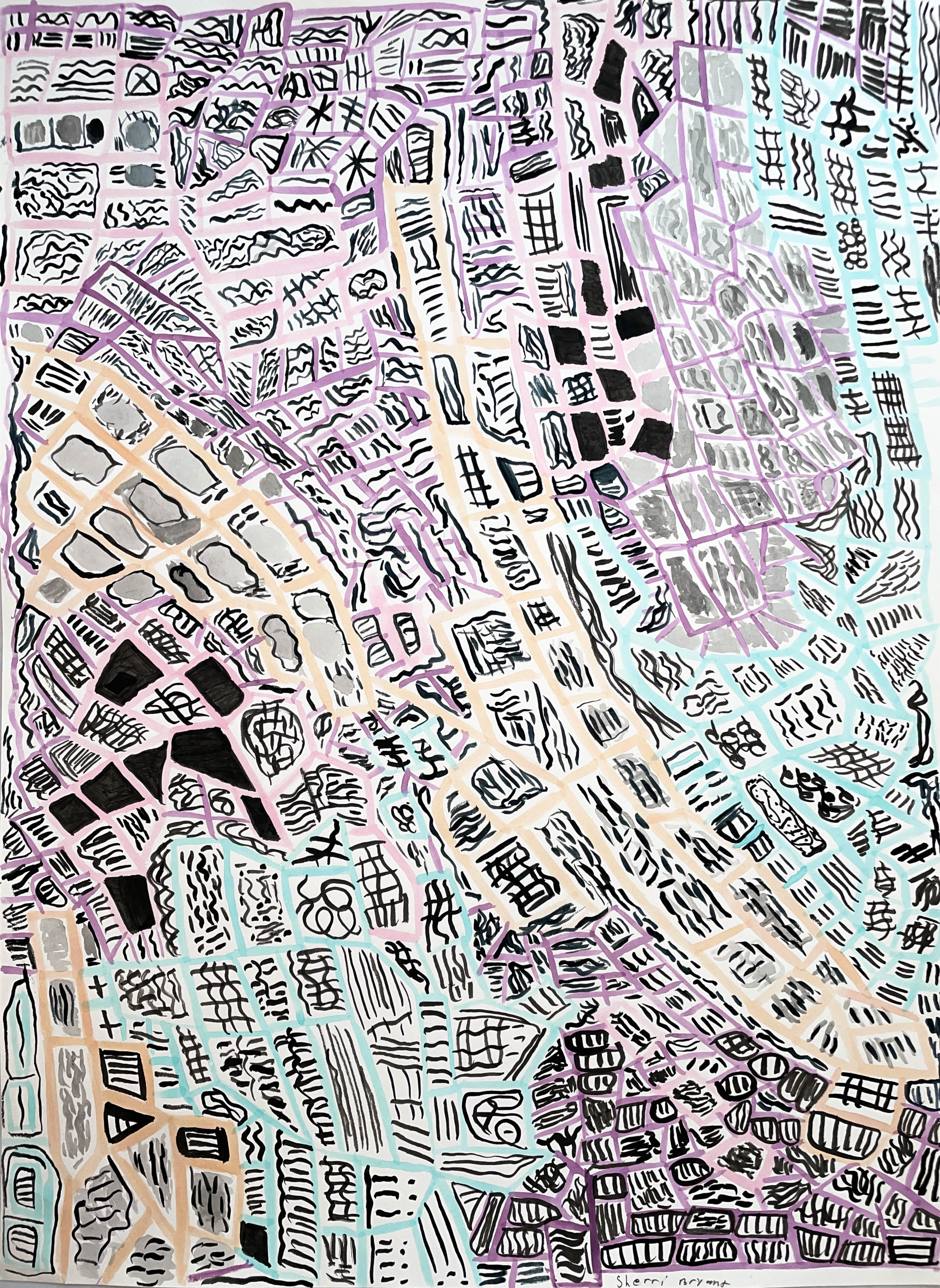 Waterfall, by Sherri Bryant