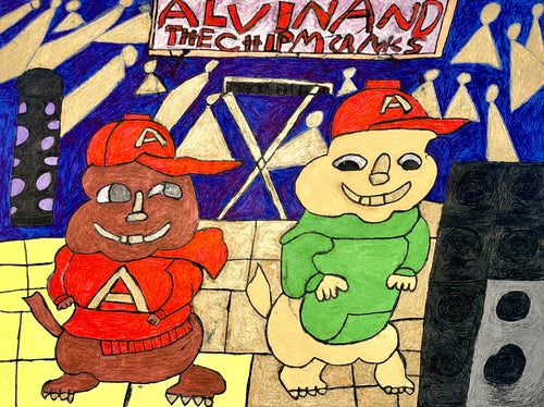 Alvin and the Chipmunks in Concert, by Shilpi Prasad - pasc-gallery