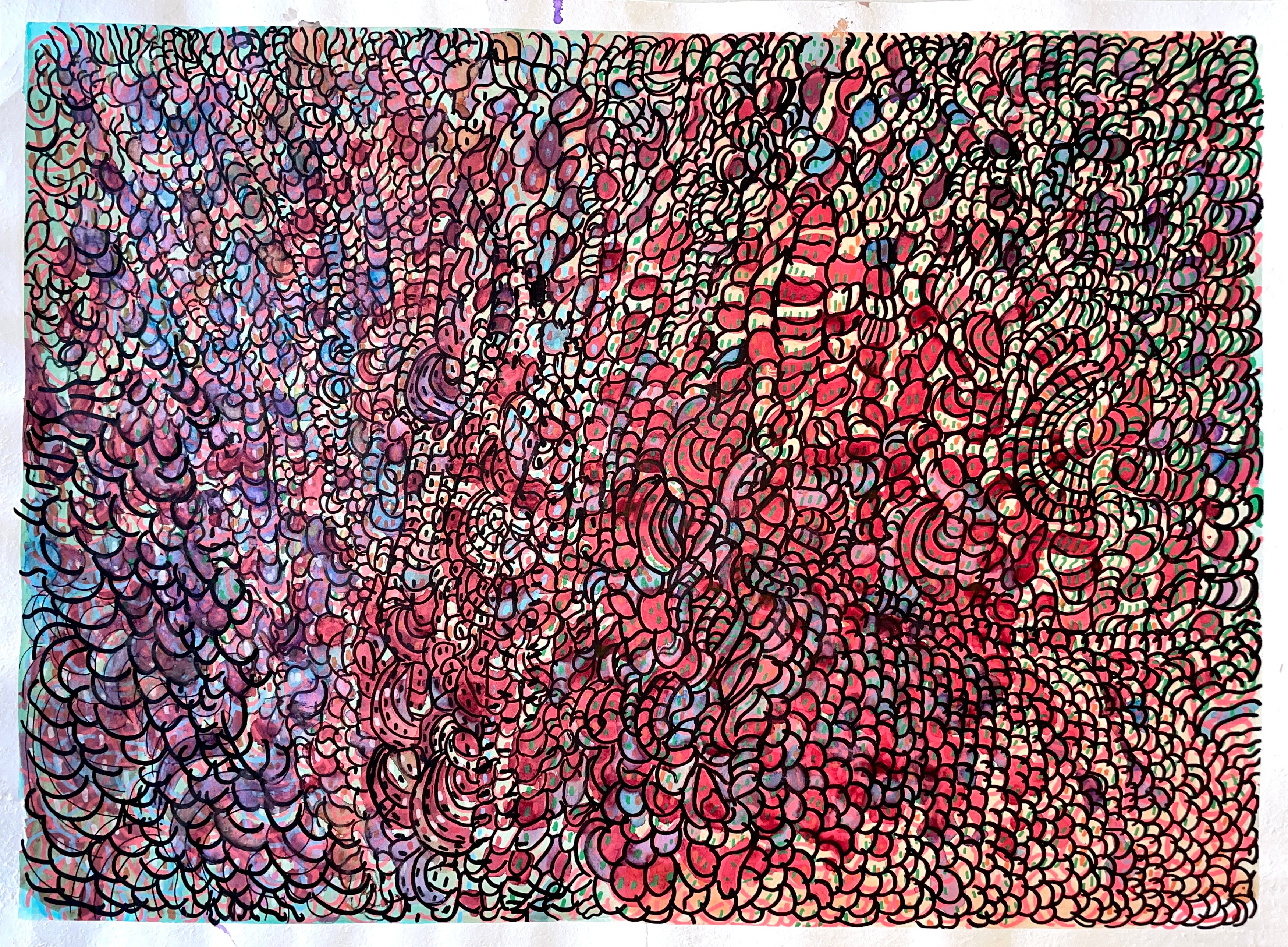 Abstract Rainbow Design, by Stanley Brown - pasc-gallery