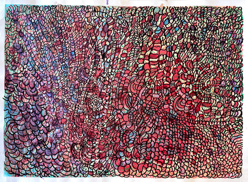 Abstract Rainbow Design, by Stanley Brown - pasc-gallery