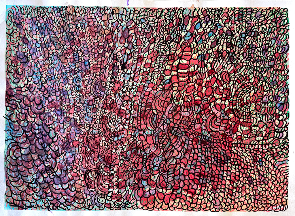 Abstract Rainbow Design, by Stanley Brown