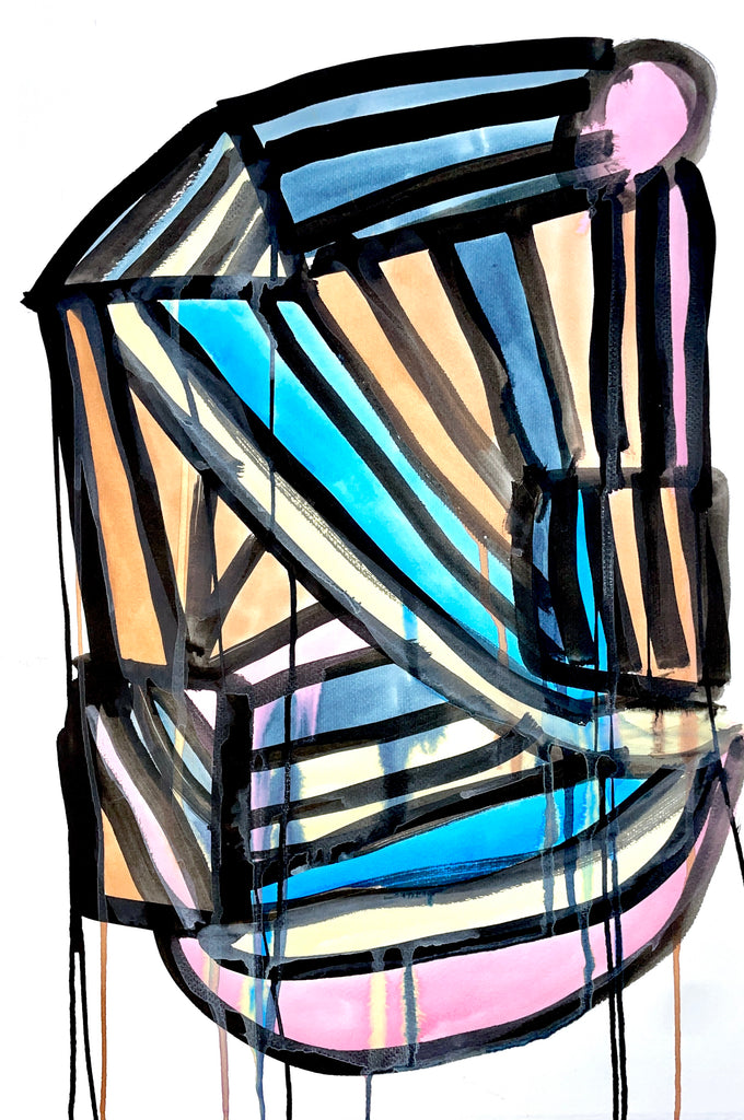 Shape Connecting #14, by Stephan Tatum