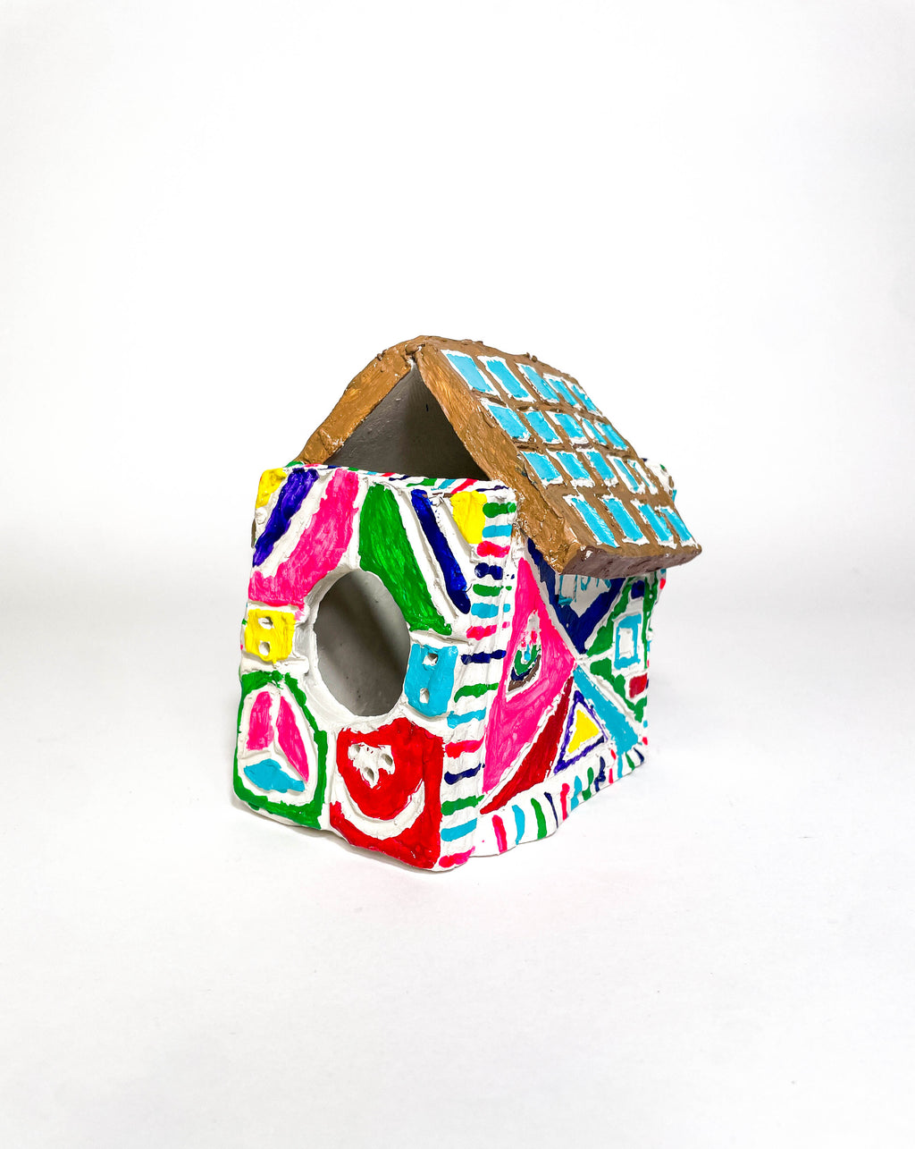 Geometric Birdhouse, by Tessa Rosinski