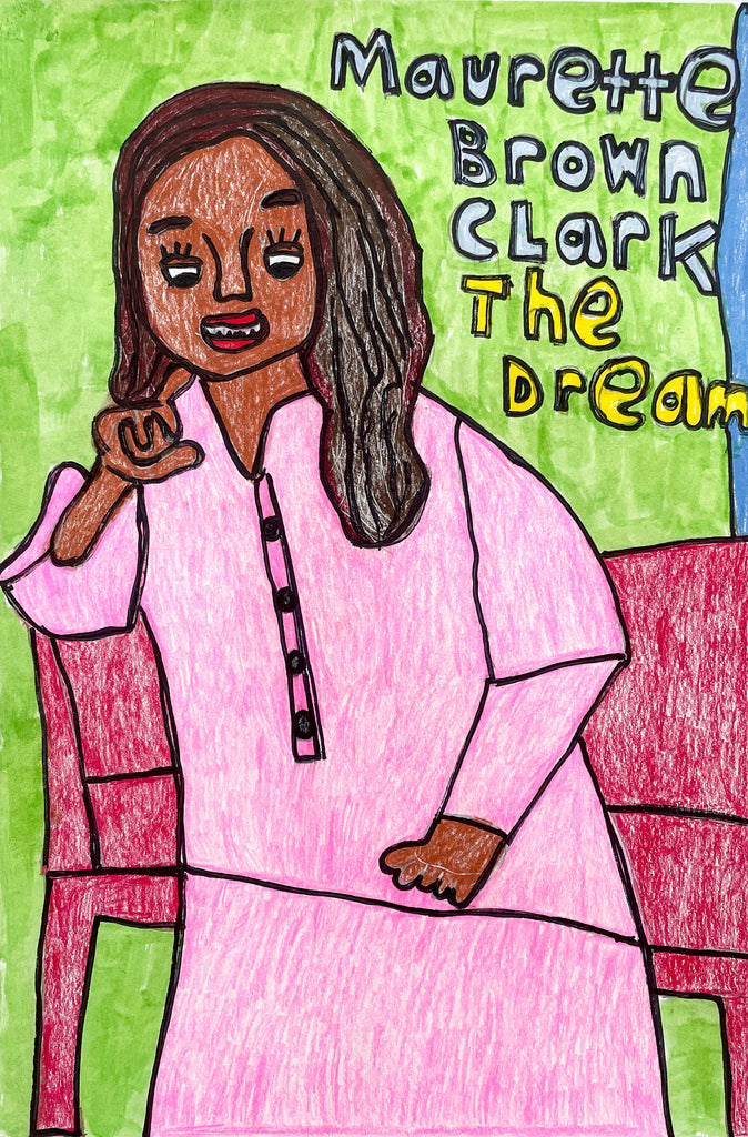 Maurette Brown Clark, by Thomas Saunders
