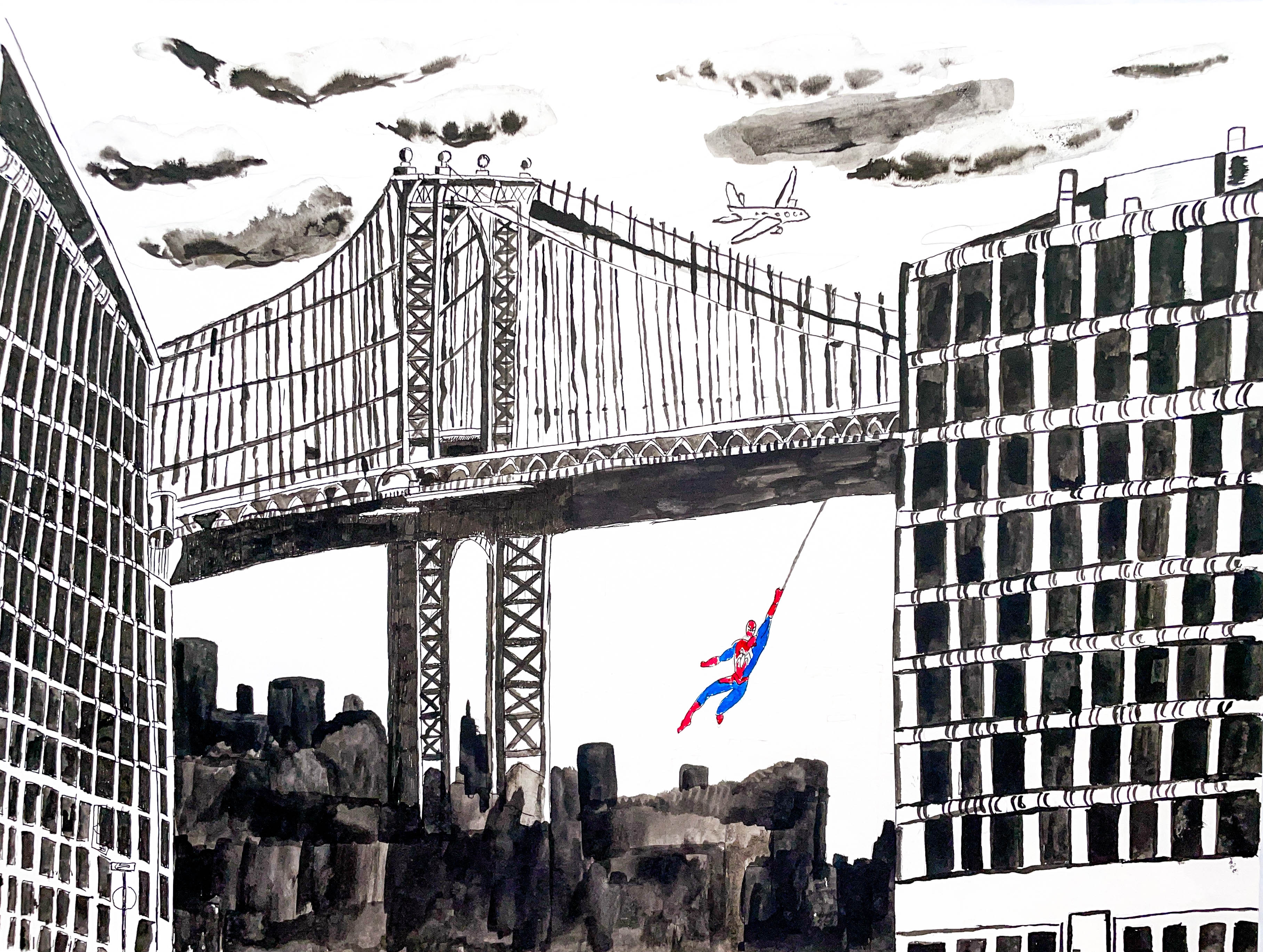 Swinging Around Town, by Thomas McMillan