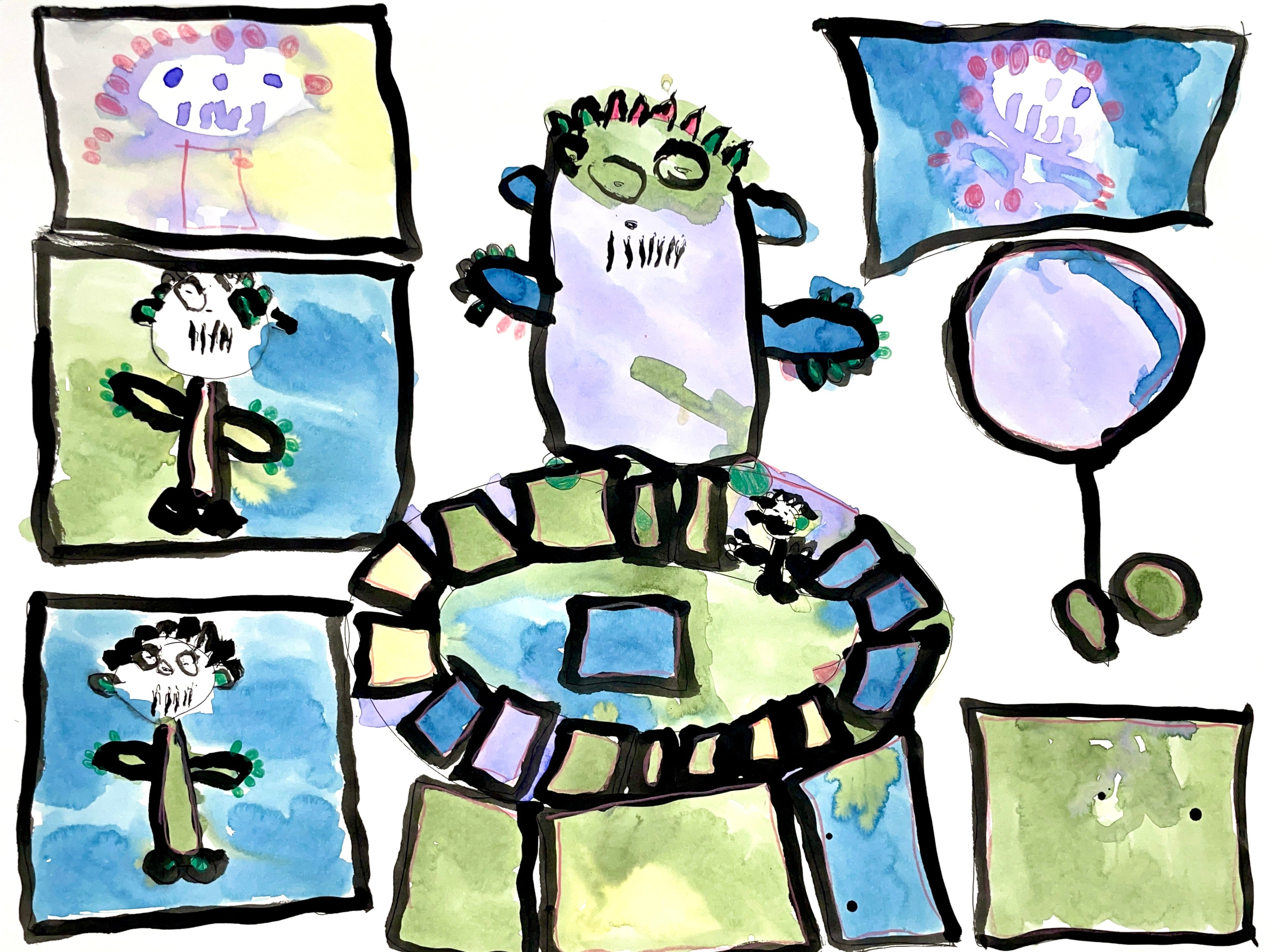 People and Kids, by Vanessa Montgomery - pasc-gallery