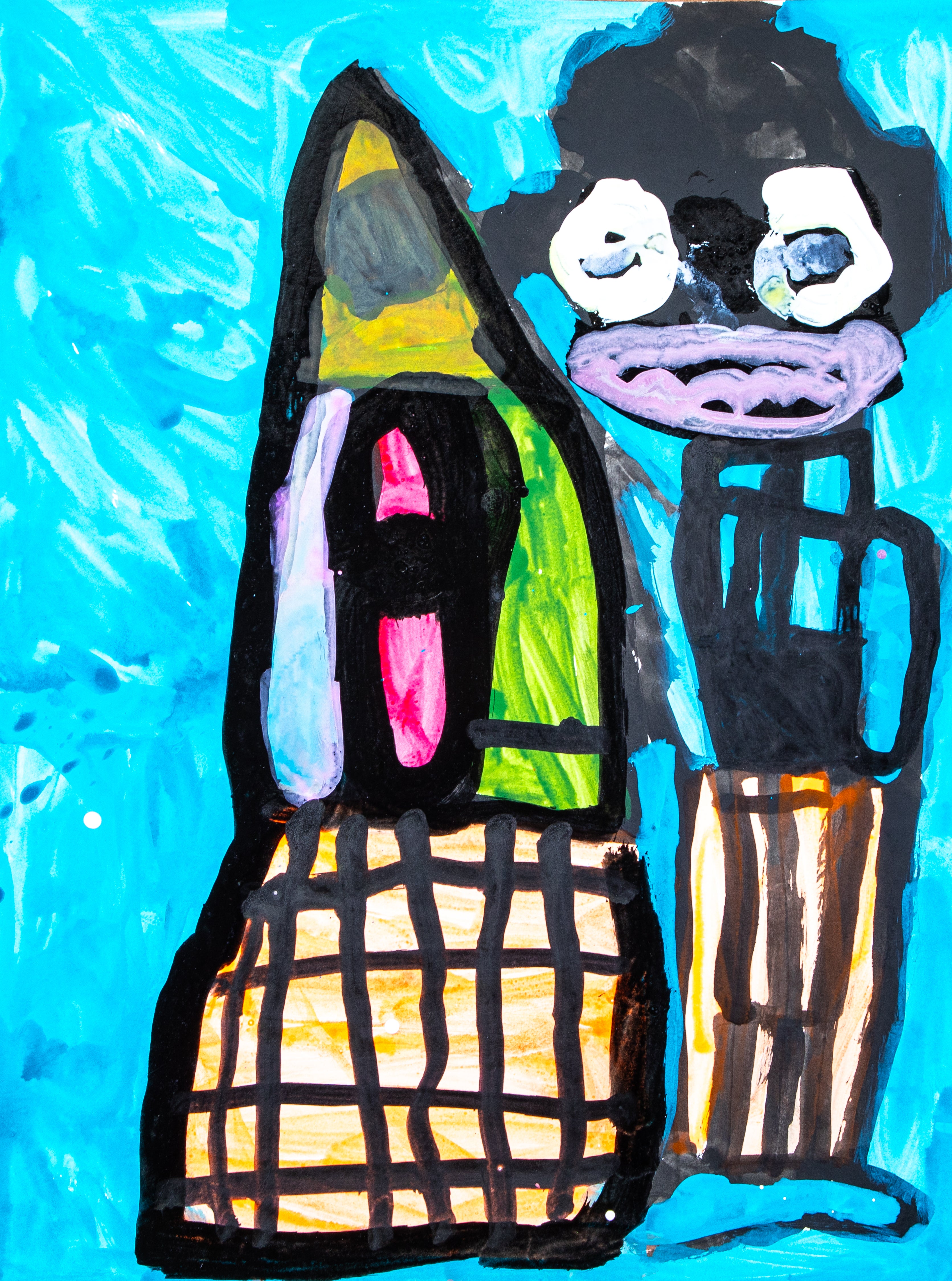 Clown And The House, by Aaron Taylor - pasc-gallery