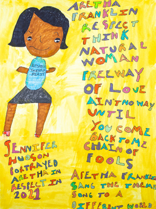 A Tribute To Aretha Franklin, by Ashley Hawkins - pasc-gallery