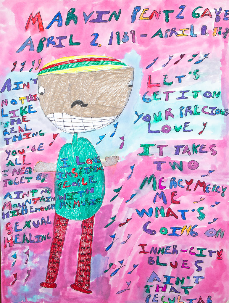 A Tribute To Marvin Gaye, by Ashley Hawkins