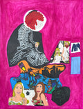 Figures With Bird, by Chantell Donwell - pasc-gallery