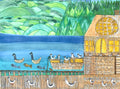 The Rustic Building by the Water, by Detroit Angel Tweety - pasc-gallery