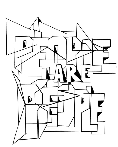 "People Are People" Print by Sereal Crawford - pasc-gallery