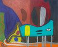 Untitled (Abstract Shapes), by Je'vonnie Evans - pasc-gallery