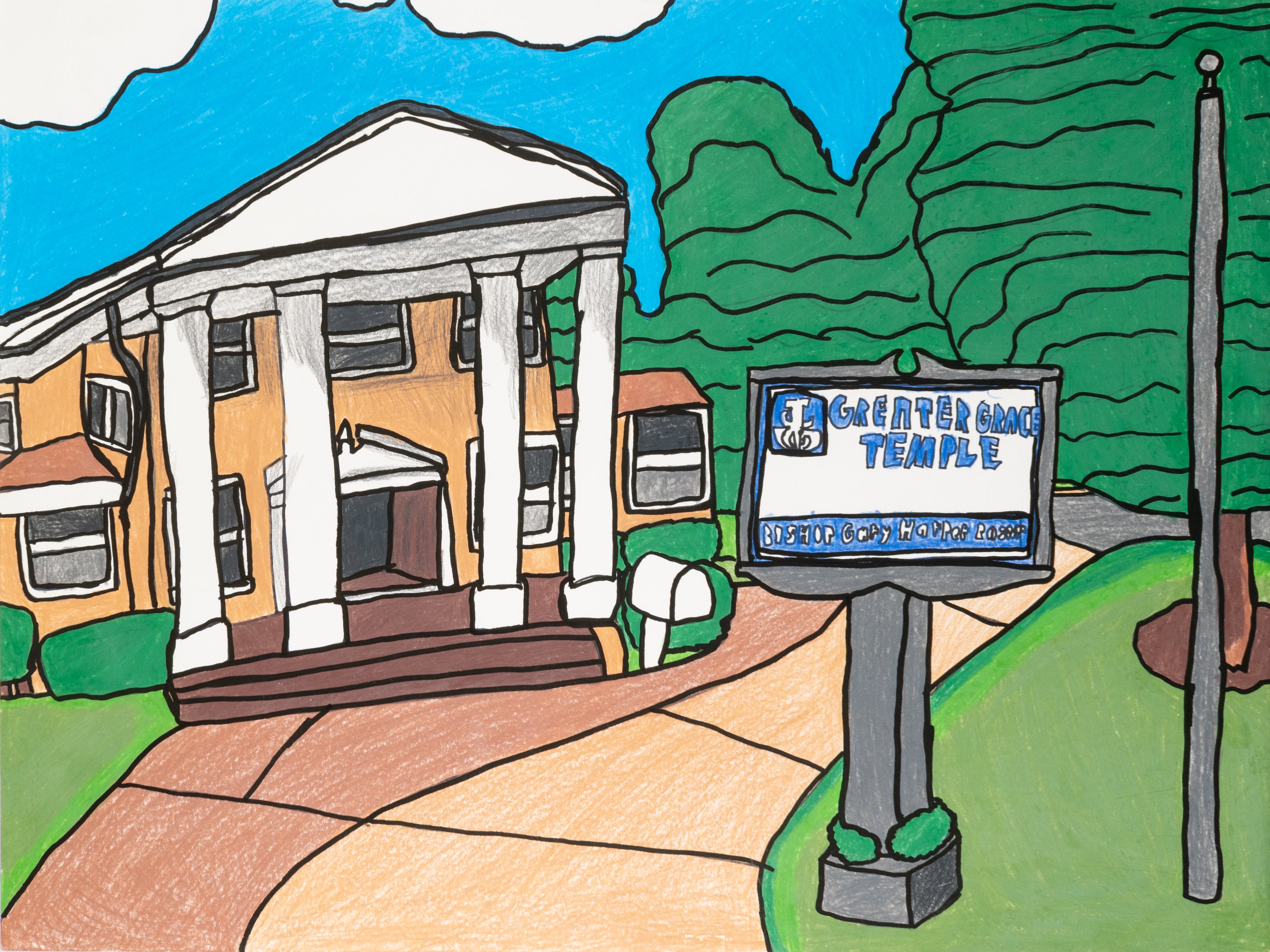 Greater Grace Temple, by John Peterson - pasc-gallery