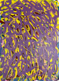 Untitled (Purple Over Yellow and Pink), by Julieann Dombrowski - pasc-gallery