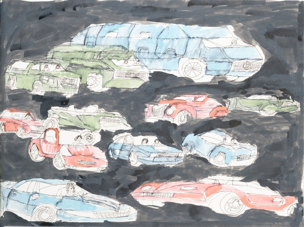 Untitled Cars, by Richard Marshall