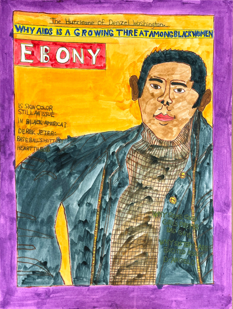 Denzel Ebony Magazine April 2000, by Keisha Miller