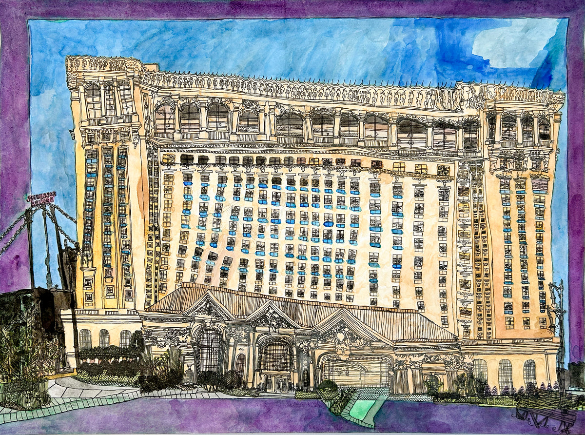 Michigan Central Station, by Keisha Miller