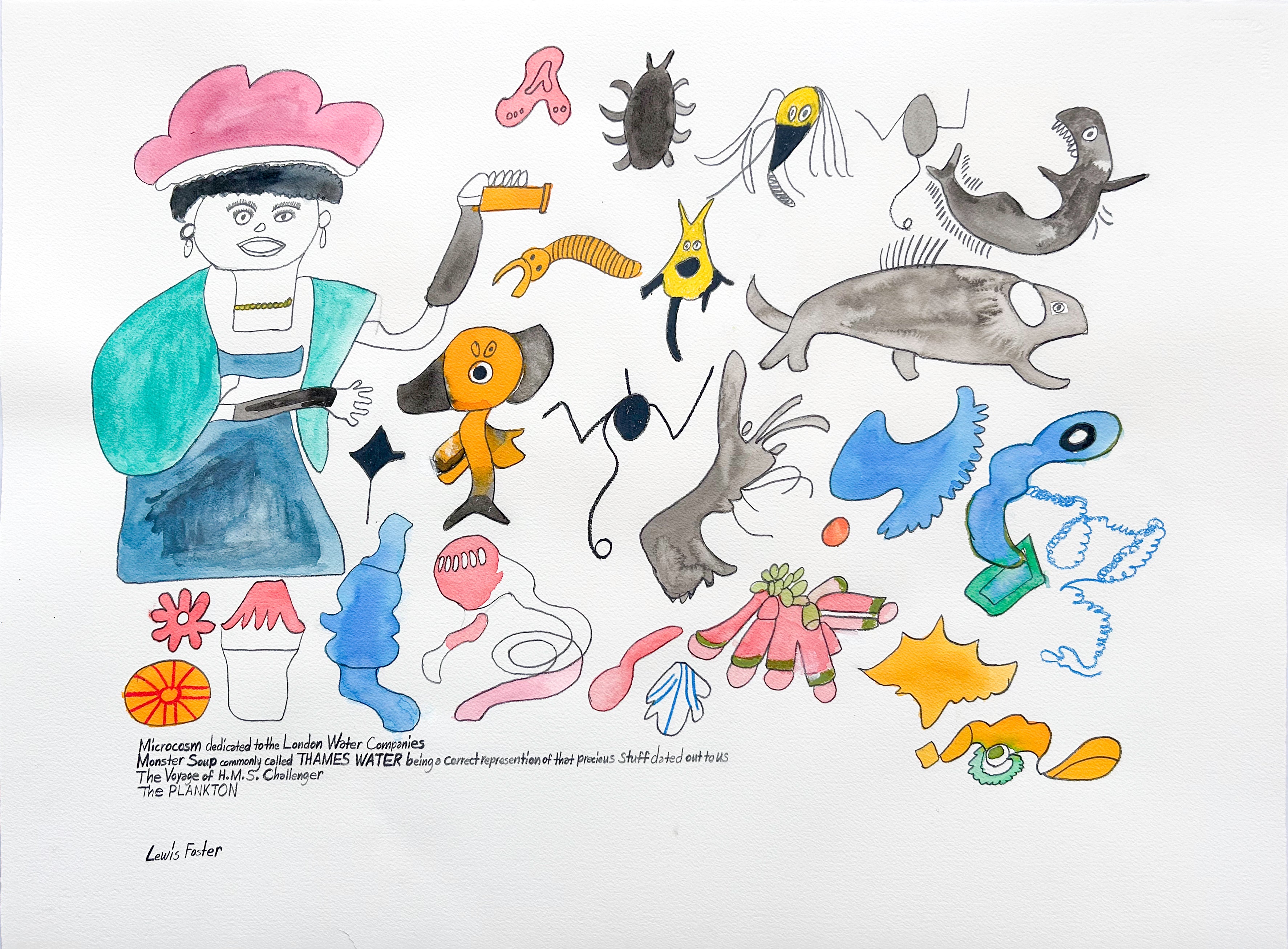 Microcosm Monster Soup, by Lewis Foster