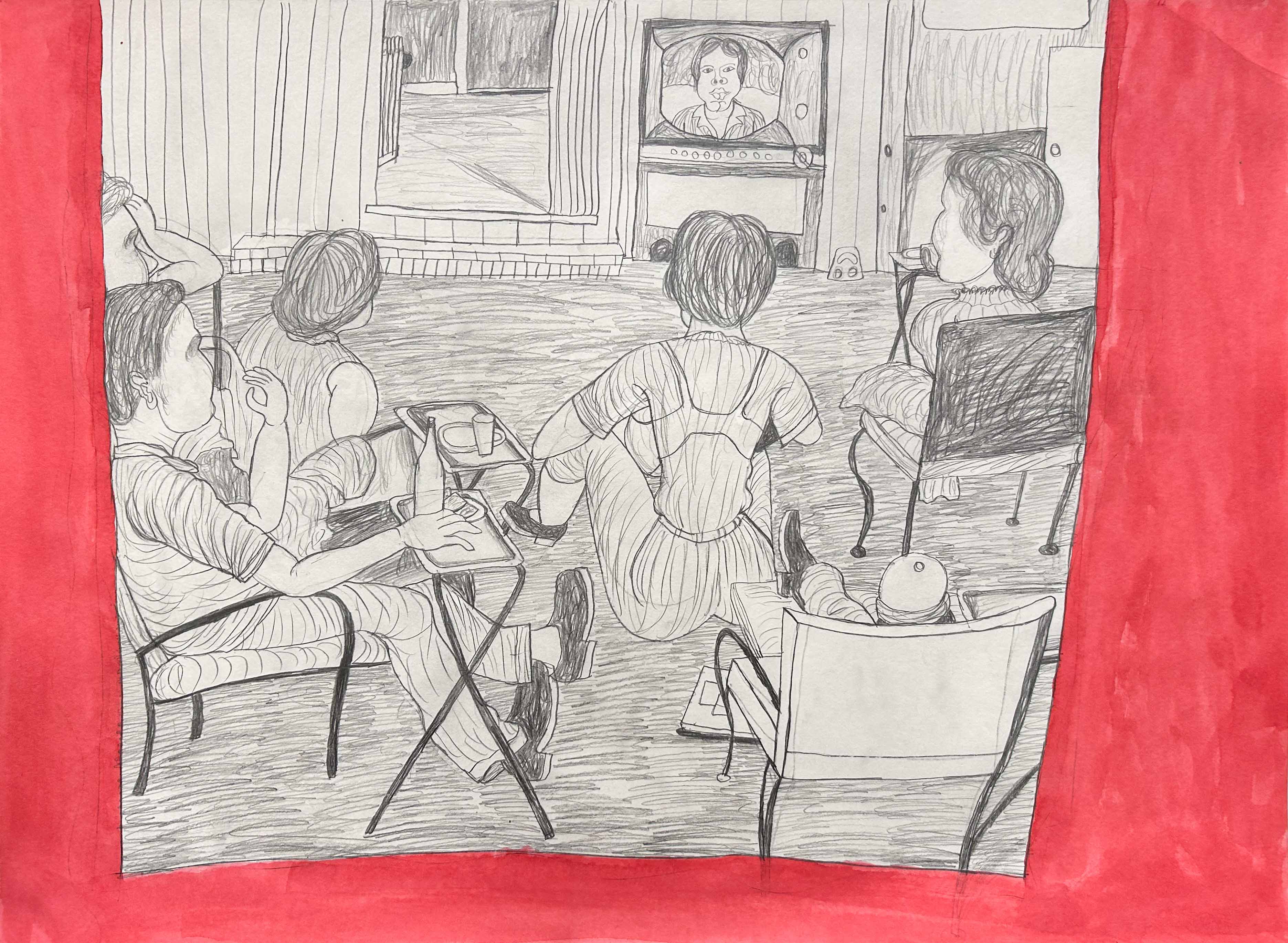 Together Watching, by Ronald Griggs - pasc-gallery