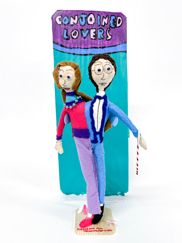 Conjoined Lovers, by Santina Dionisi