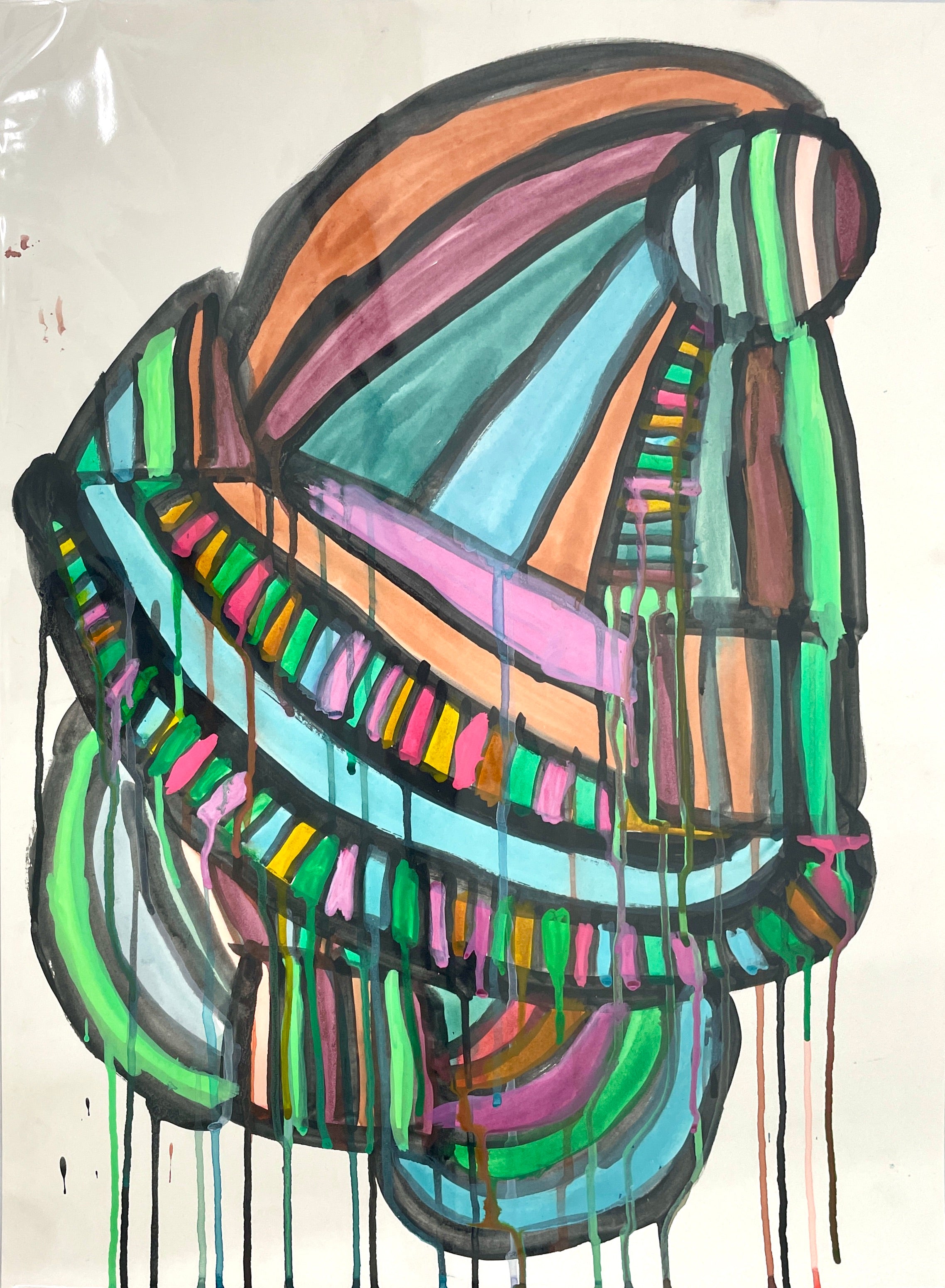 Shape Connecting Rainbow, by Stephan Tatum