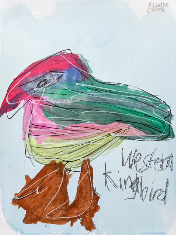Western King Bird, by Alsendoe Owens