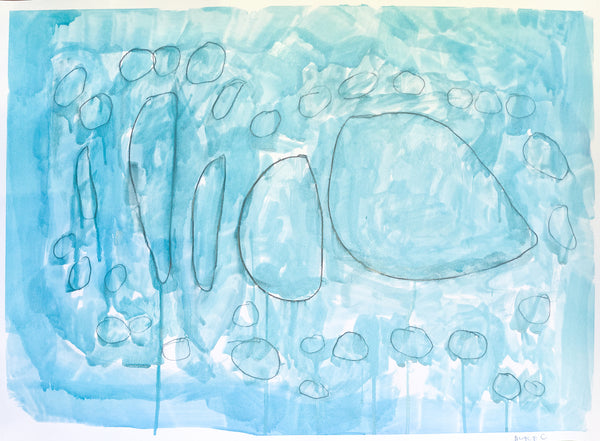 Untitled Blue, by Alyce Carter