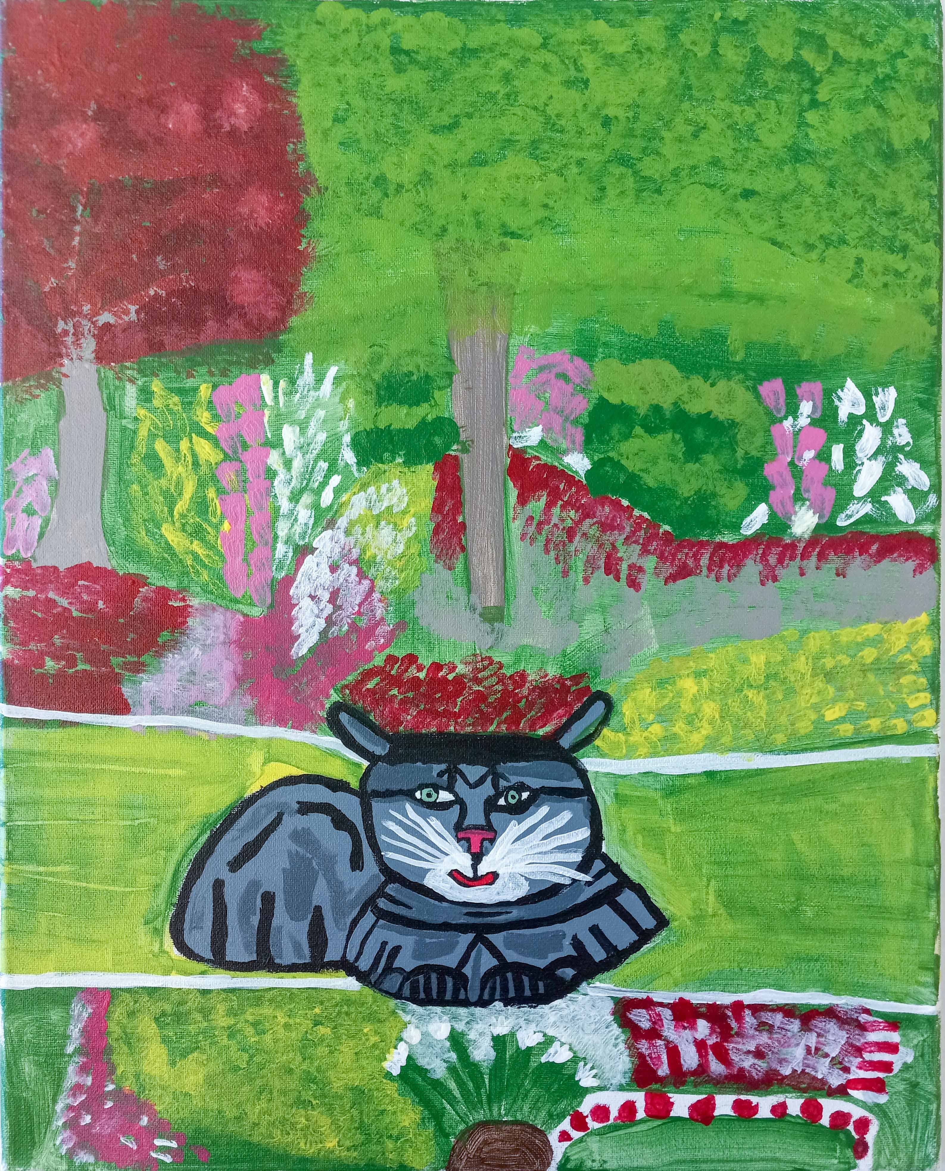 Emmy In The Garden, by Detroit Angel Tweety - pasc-gallery