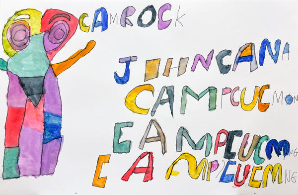 John Cena watercolor by Gregory Rosati