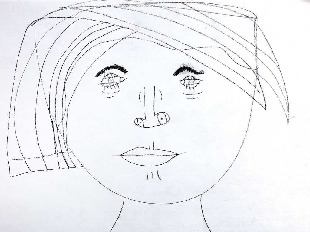 Untitled Face 2, Drawing