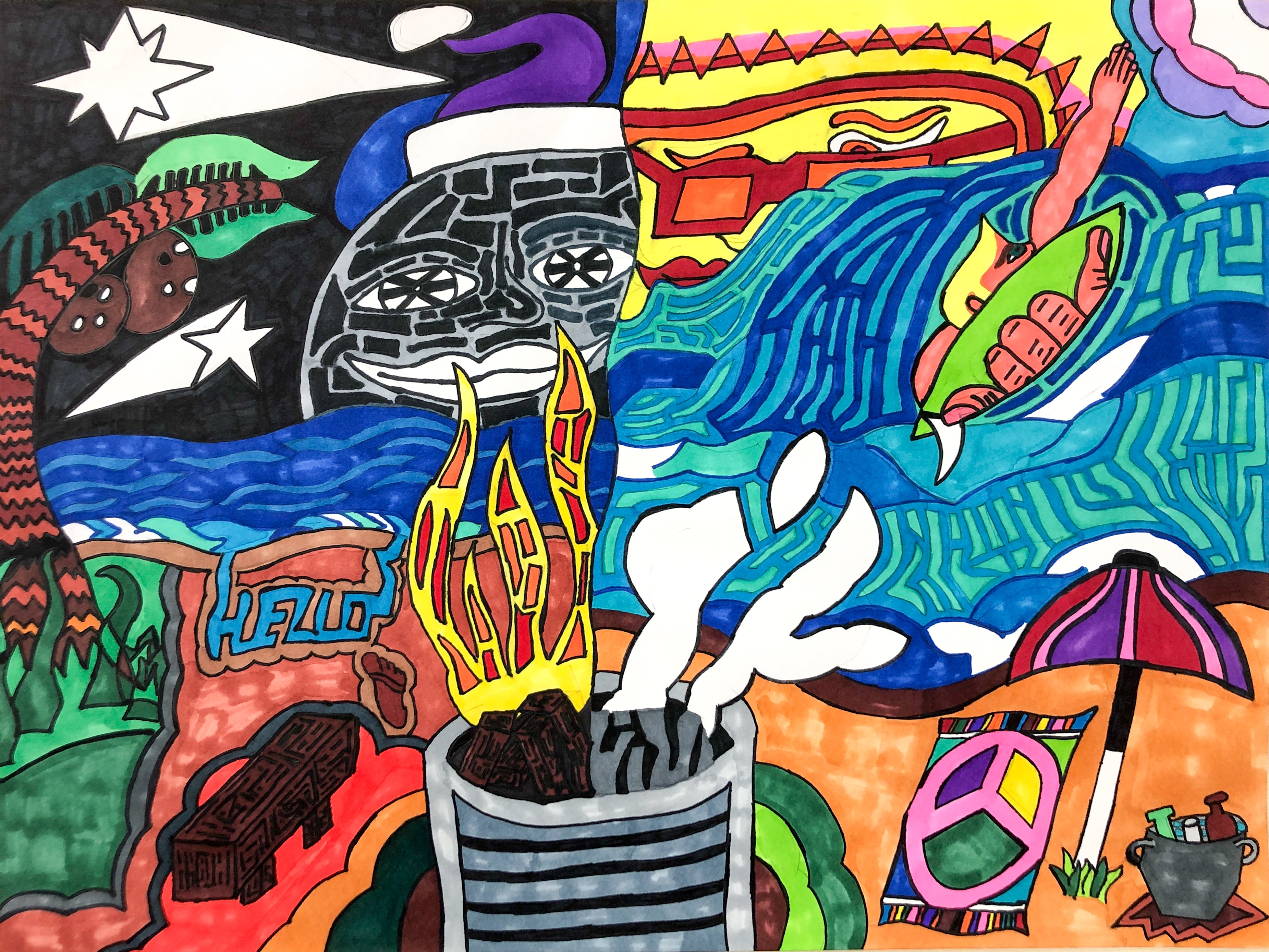 "Untitled (Hello)", by Jeremy Taylor - pasc-gallery