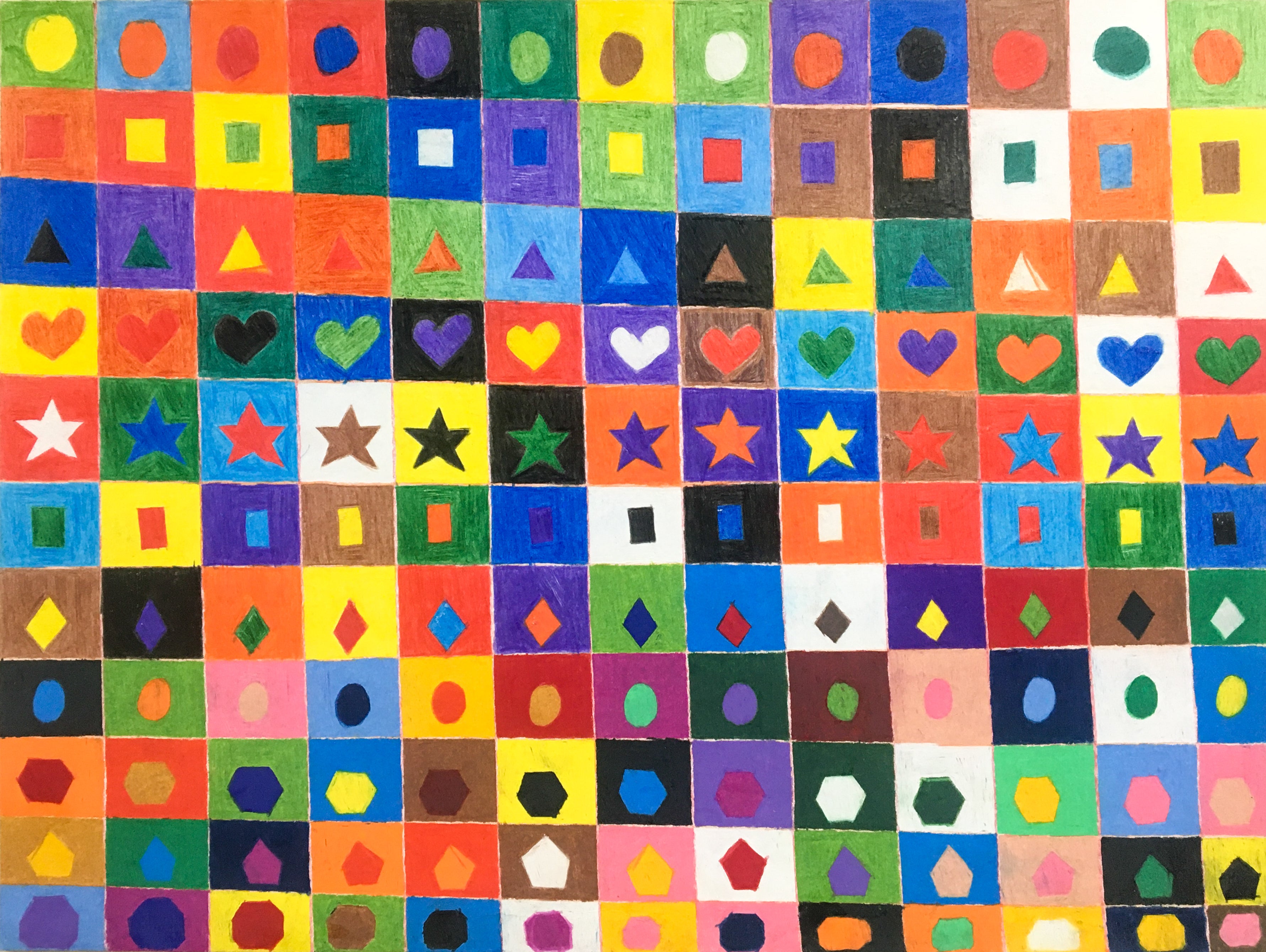 Untitled (Shapes), by Chantell Donwell - pasc-gallery