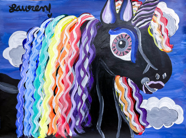 Rainbow Unicorn, by Lauren Williams