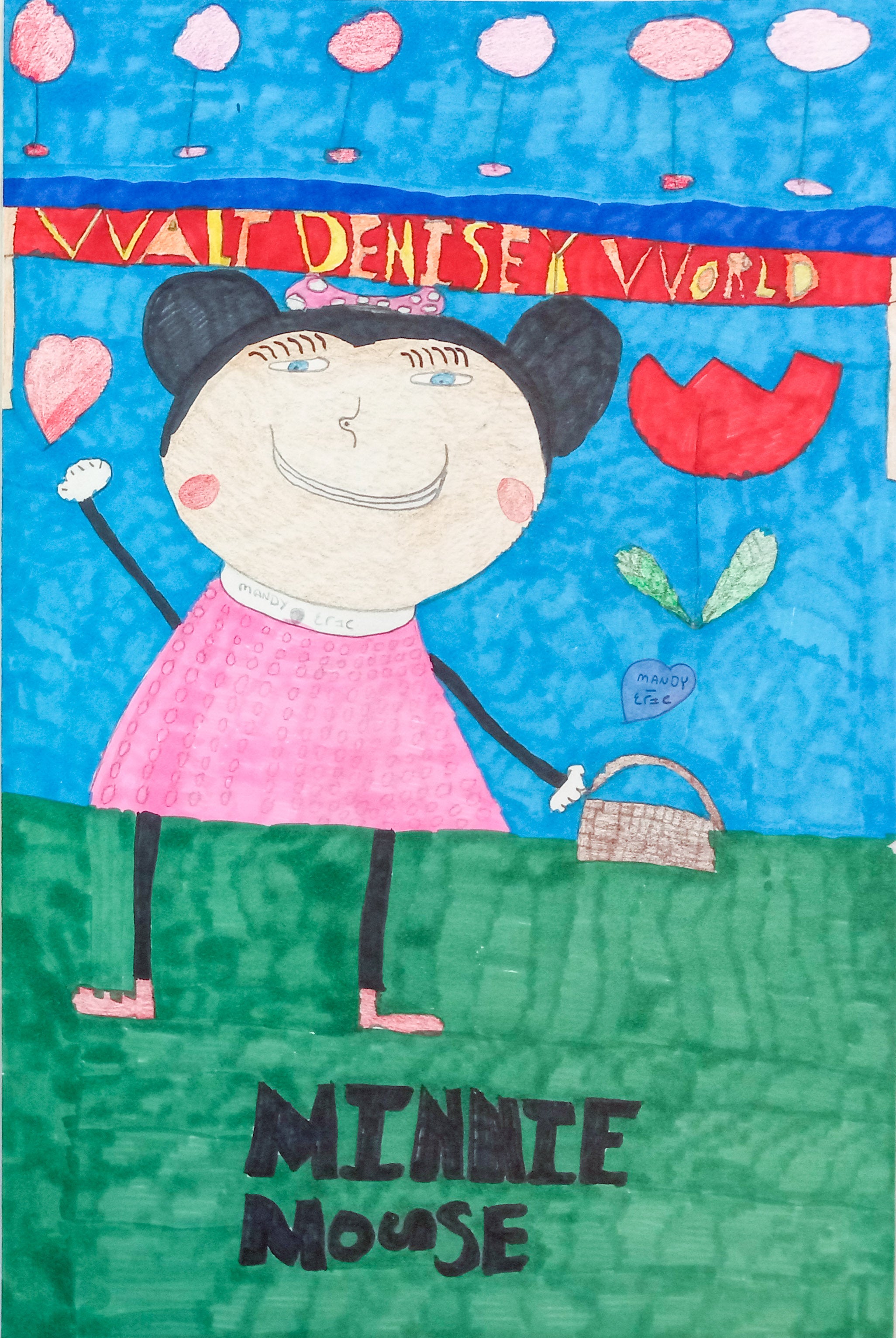 Walt Disney World Minnie, by Mandy Demorest - pasc-gallery