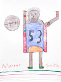 Untitled Basketball Player, by Marear Smith - pasc-gallery
