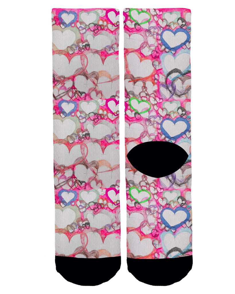 Heart Socks by Latashia Culver