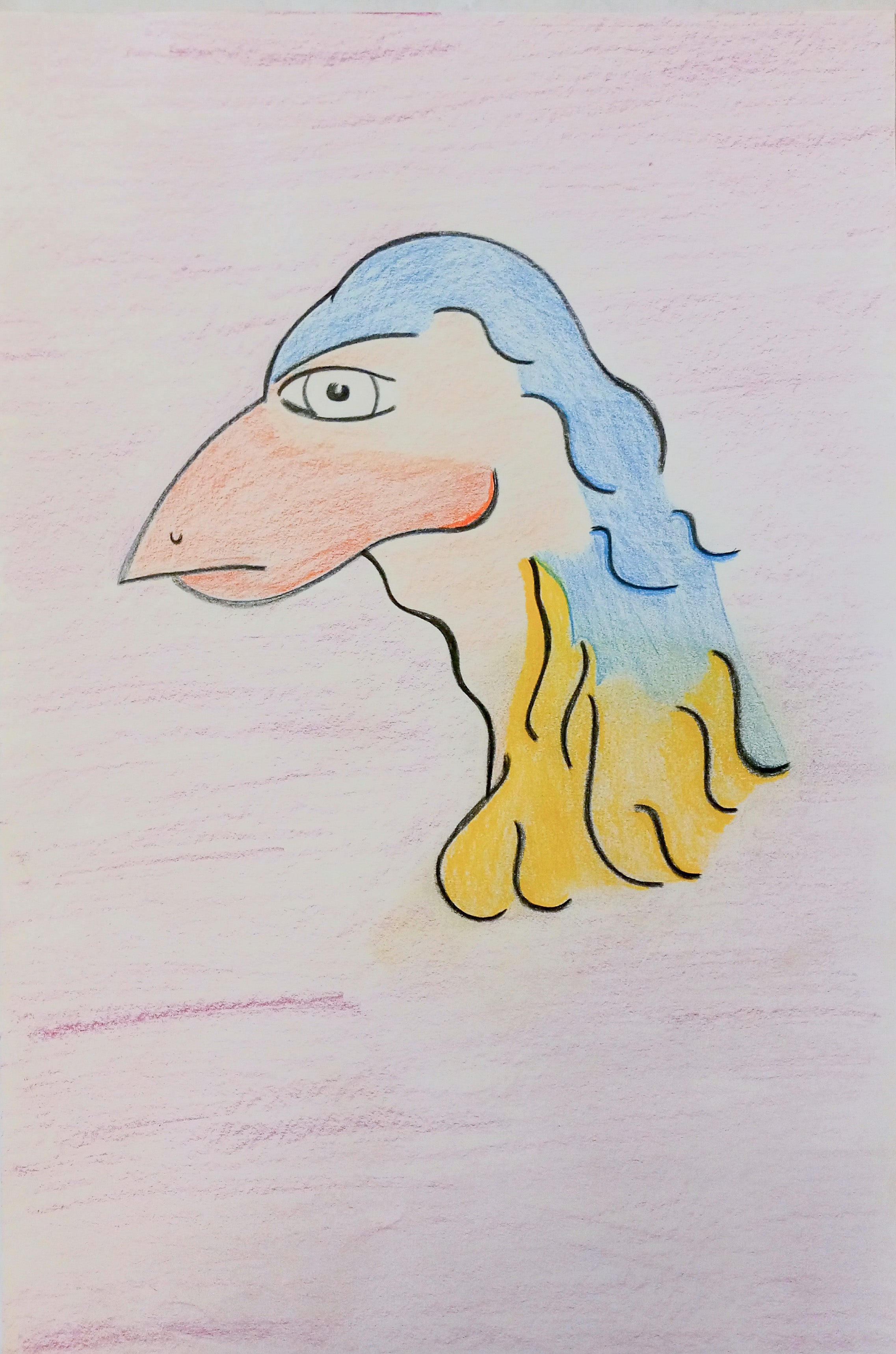 Untitled (Bird Creature), by Sereal Crawford - pasc-gallery