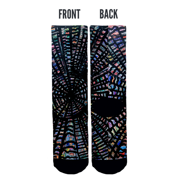 Spider Web Socks by Stanley Brown