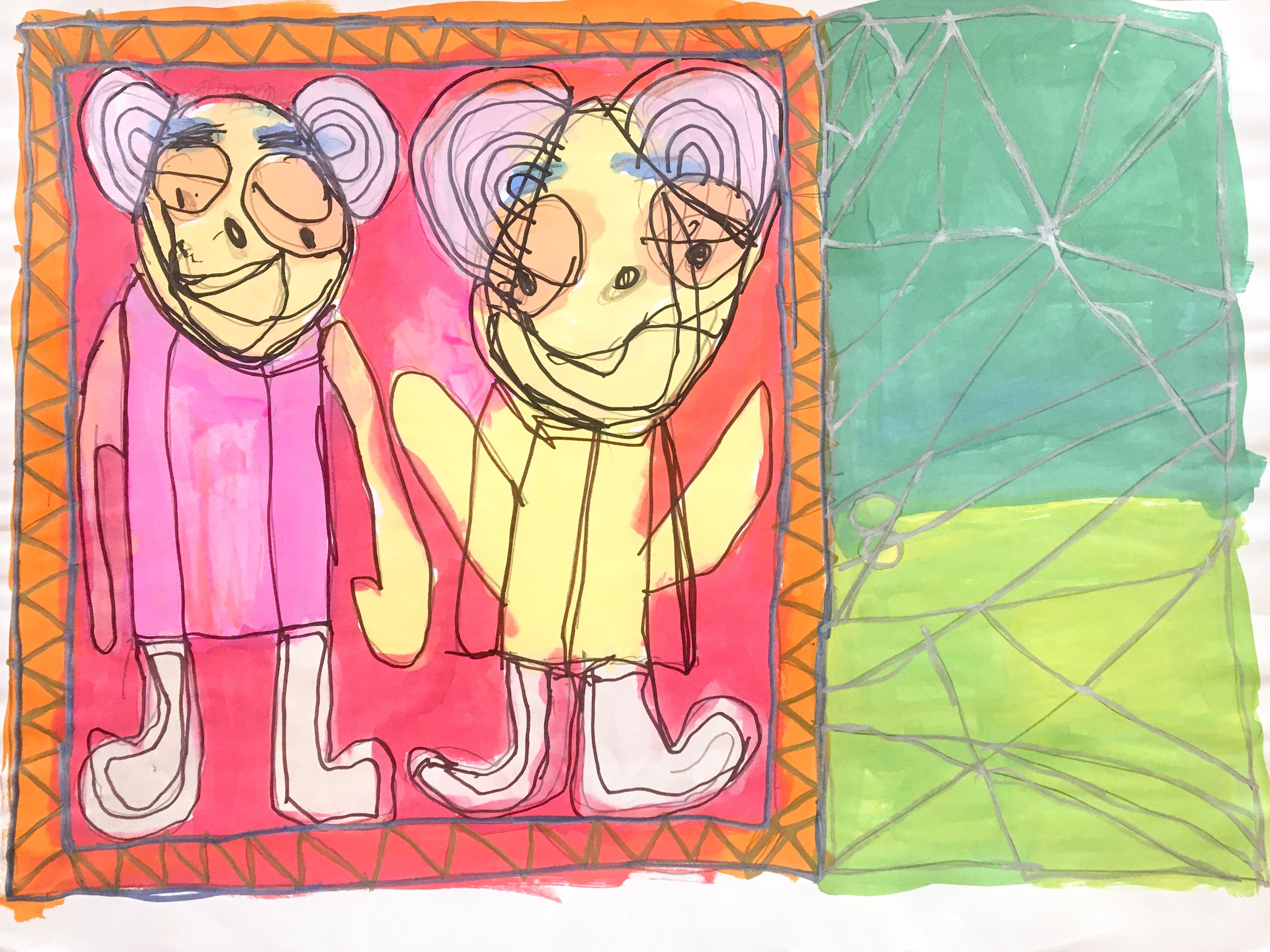 Two Mice, by Renee Rogan - pasc-gallery