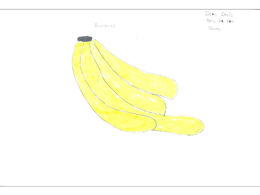 Bananas, Drawing