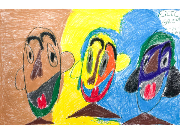 Three Faces, Drawing