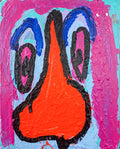 Untitled 07 (Face), painting by Eric Green - pasc-gallery