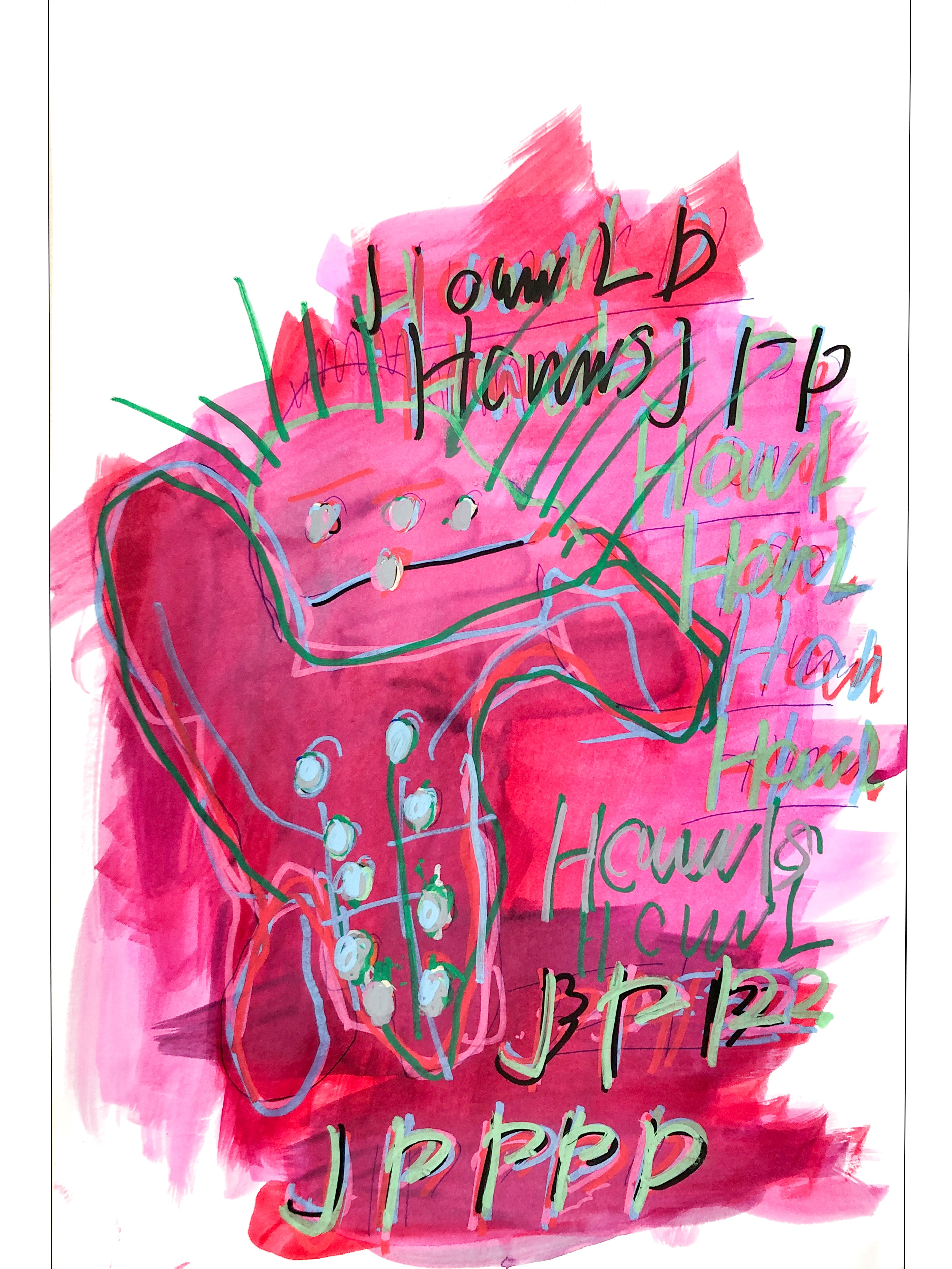 Untitled (Elmo) 06, Mixed Media - pasc-gallery