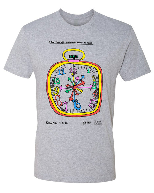 A New Concept Clock T-Shirt by Keisha Miller - pasc-gallery