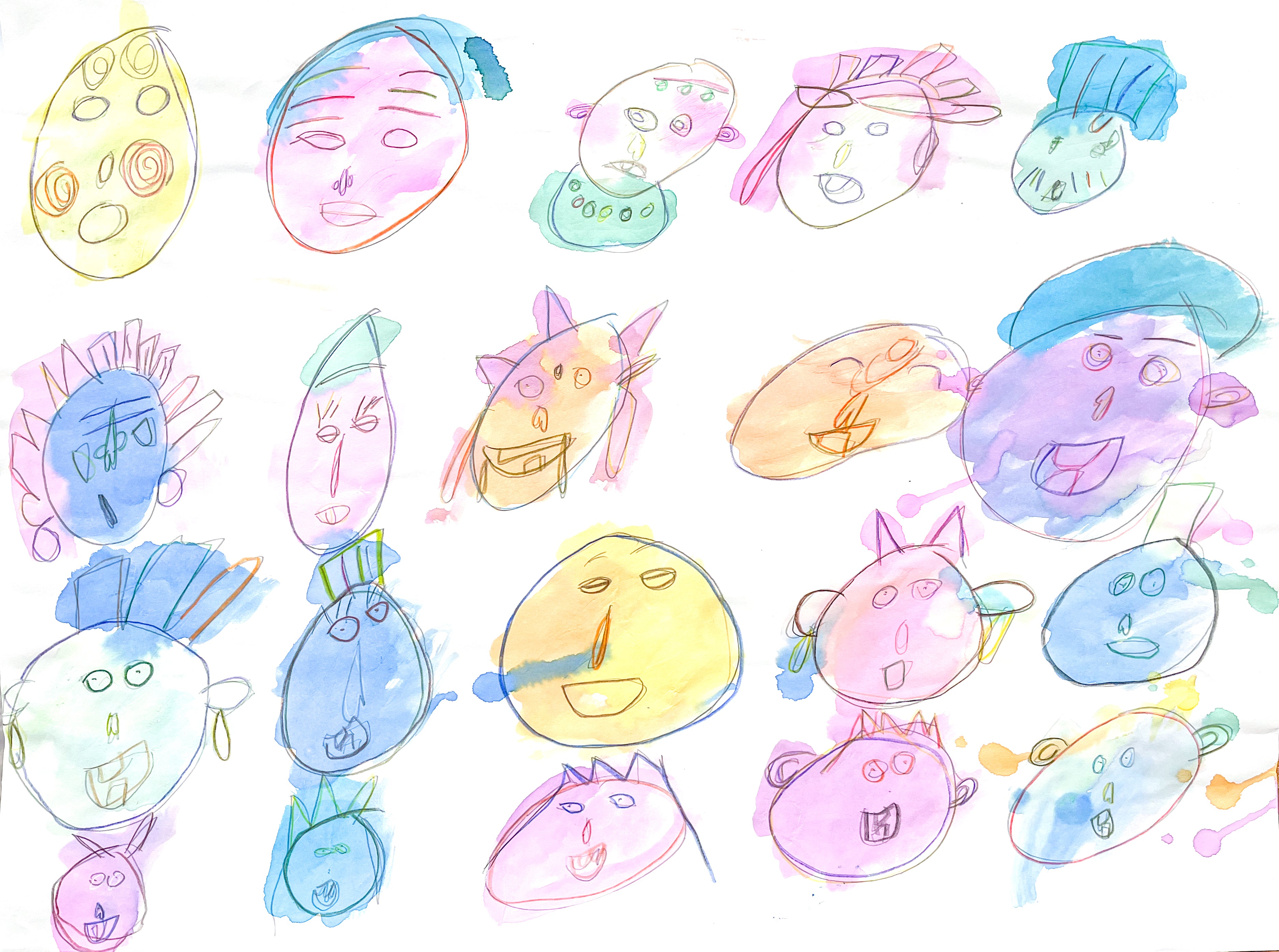 African American Masks, by Khiry O'Neil - pasc-gallery