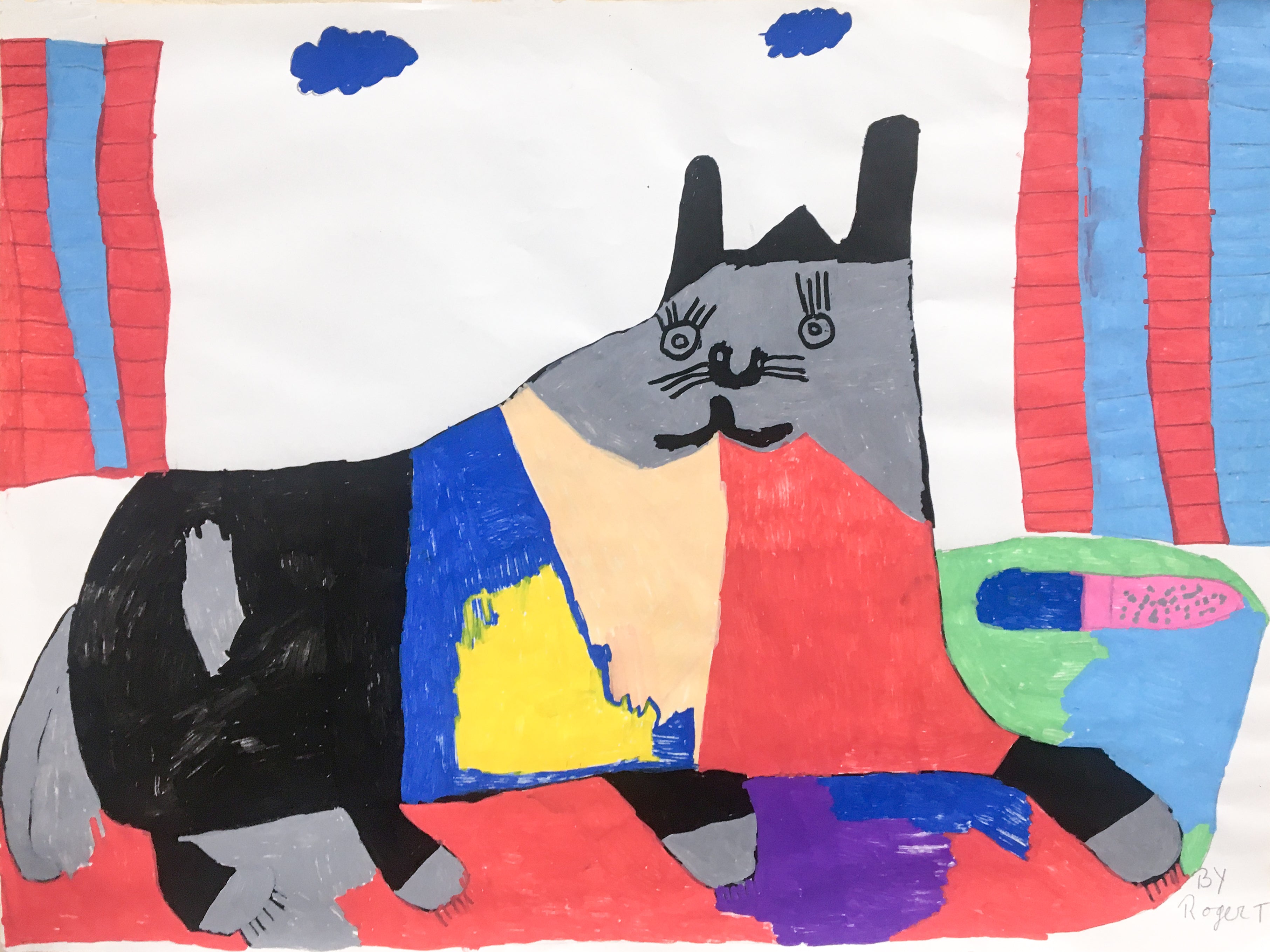 Cat, by Roger Tolliver - pasc-gallery